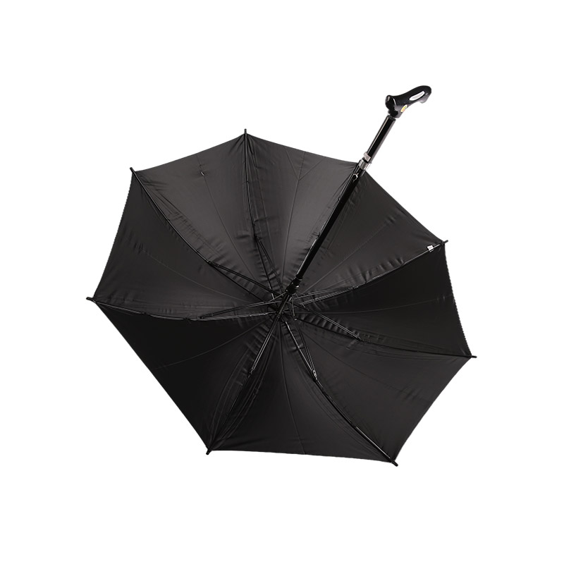 সিলভার লেপযুক্ত সোজা ছাতা-0E6B0223 সহ শক্তিশালী বাতাস এবং জলরোধী পঞ্জি