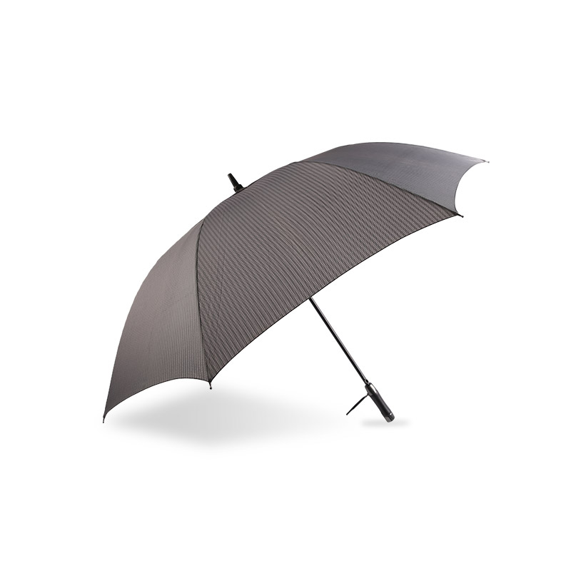 স্ট্রাইপ ব্যবসা স্বয়ংক্রিয় হতে পারে Pongee সোজা ছাতা-0E6B0233