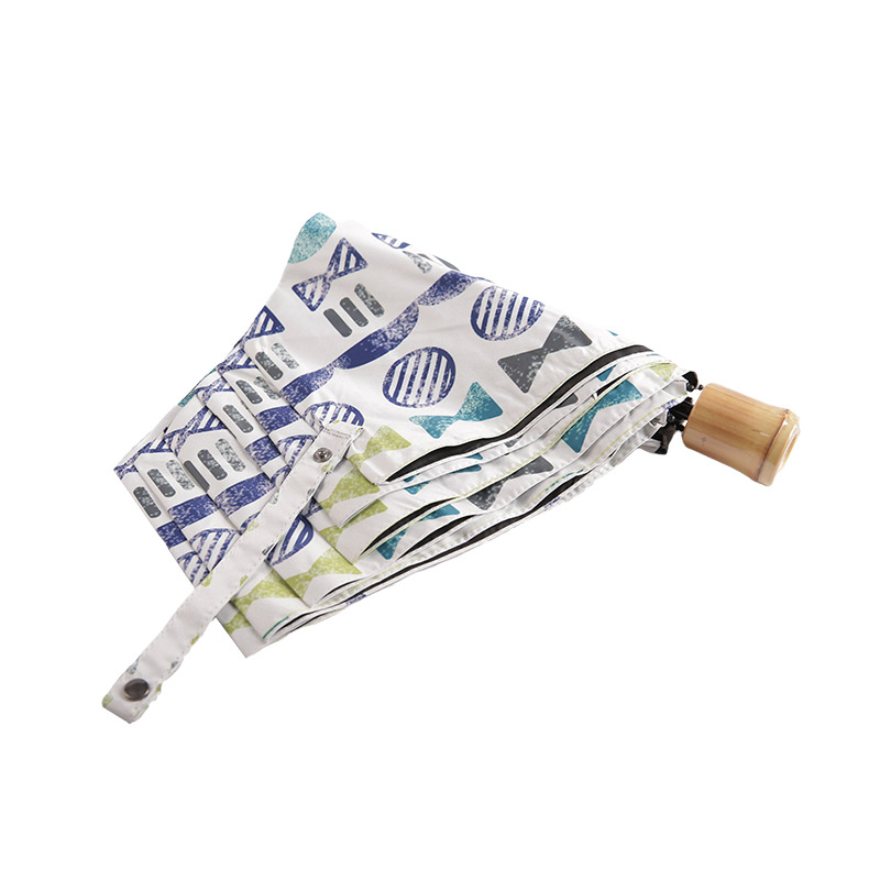 প্রলিপ্ত তিন-ভাঁজ ছাতা-0E6B0423 সহ মিনি একাধিক প্যাটার্নস পঞ্জি