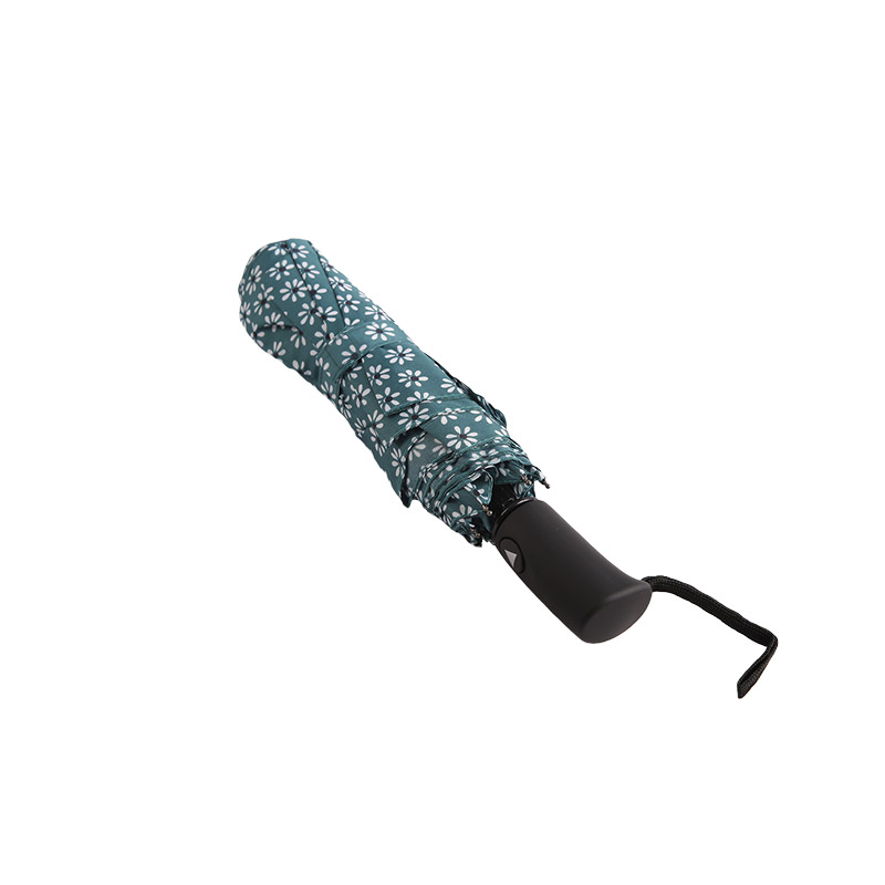 সবুজ তাজা ফুলের পঞ্জি তিন-গুণ ছাতা-0E6B0512