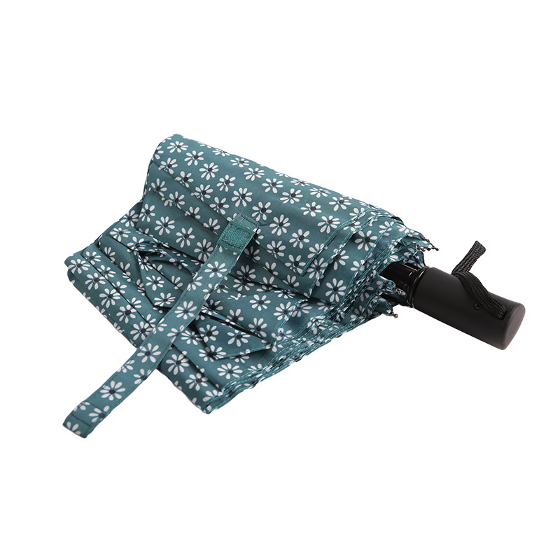 সবুজ তাজা ফুলের পঞ্জি তিন-গুণ ছাতা-0E6B0512