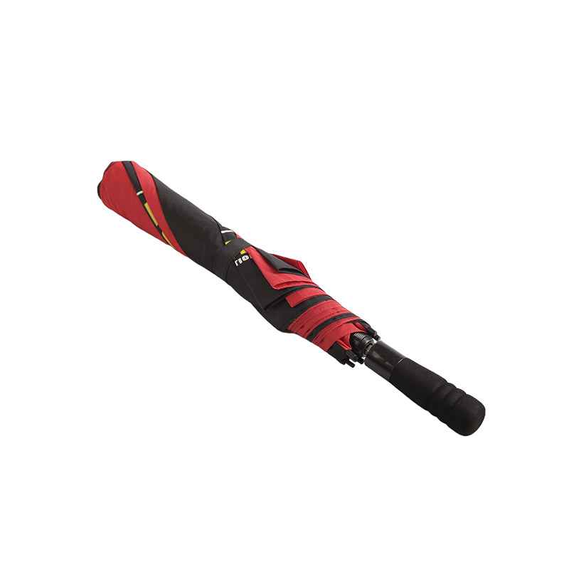 দুই রঙের লোগো পঞ্জি দুই ভাঁজ ছাতা-0E6B0556